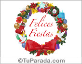 Tarjeta de adorno de Navidad