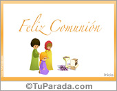 Tarjeta de Comunión