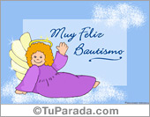 Tarjeta de Bautismo