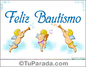 Feliz Bautismo.