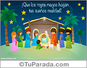 Tarjetas postales: Tarjeta para Reyes
