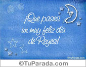 Muy feliz día de Reyes