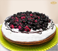 Berry Pie con frutos rojos