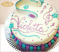 Torta de Violeta o con Nombre