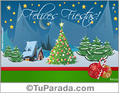 Tarjeta animada de Navidad