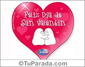 Tarjeta de Feliz Día de San Valentín