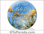 Saludo de San Valentín para todos.