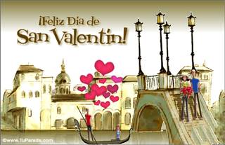 Día de San Valentín en Venecia