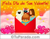 Tarjeta para San Valentín