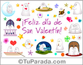 Feliz día de San Valentín con fantasmín