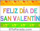San Valentín con letras divertidas