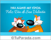 Tarjeta de abrazo de San Valentín