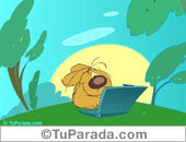 Saludo virtual