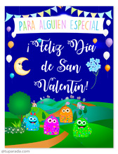 Tarjeta de San Valentín para alguien especial