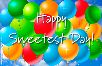 Happy sweetest day greeting