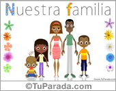 Familia con tres hijos