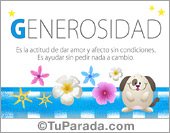 Generosidad
