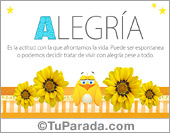 Alegría