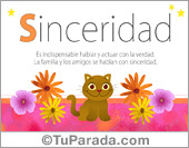 Sinceridad