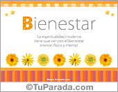 Bienestar