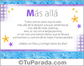 Más allá