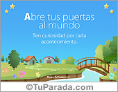 Abre tus puertas al mundo
