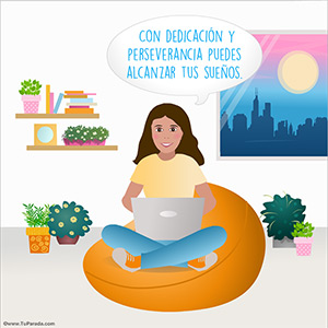 Alcanza tus sueños con dedicación