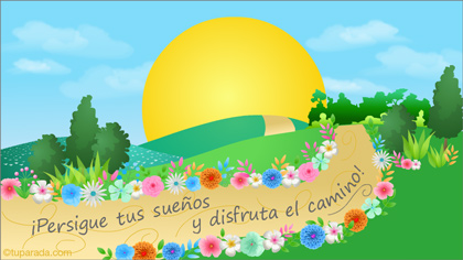 ¡Disfruta el camino!