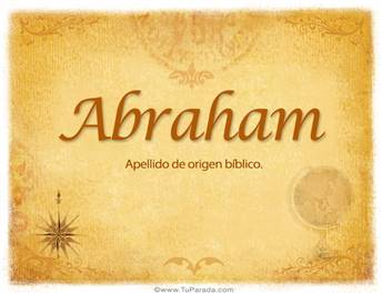 Origen y significado de Abraham