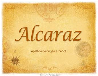 Origen y significado de Alcaraz