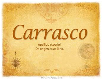 Origen y significado de Carrasco