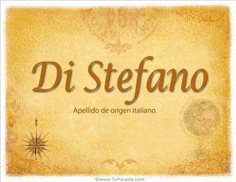 Origen y significado de Di Stefano