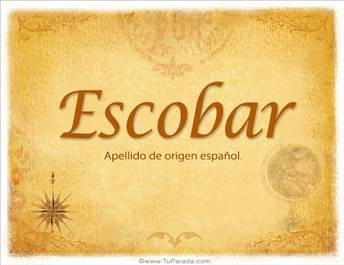 Origen y significado de Escobar