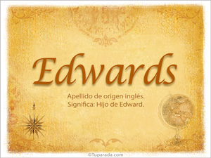 Origen y significado de Edwards