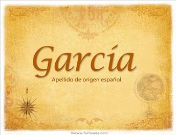 Origen y significado de García