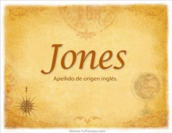Origen y significado de Jones