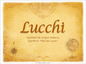 Origen y significado de Lucchi