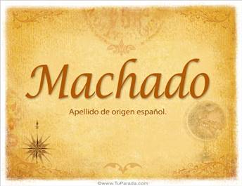 Origen y significado de Machado