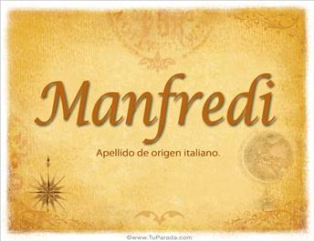 Origen y significado de Manfredi