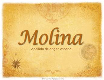 Origen y significado de Molina