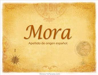 Origen y significado de Mora