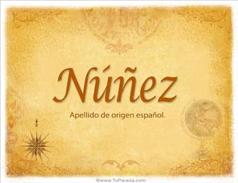 Origen y significado de Núñez