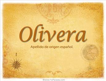 Origen y significado de Olivera