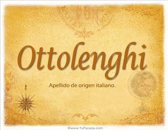 Origen y significado de Ottolenghi