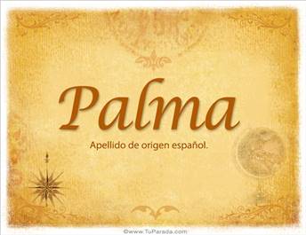 Origen y significado de Palma