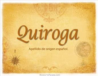 Origen y significado de Quiroga