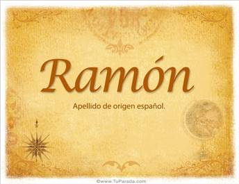 Origen y significado de Ramón