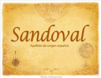 Origen y significado de Sandoval