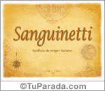 Sanguinetti
