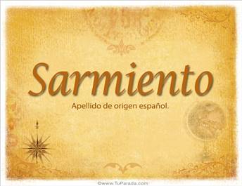 Origen y significado de Sarmiento